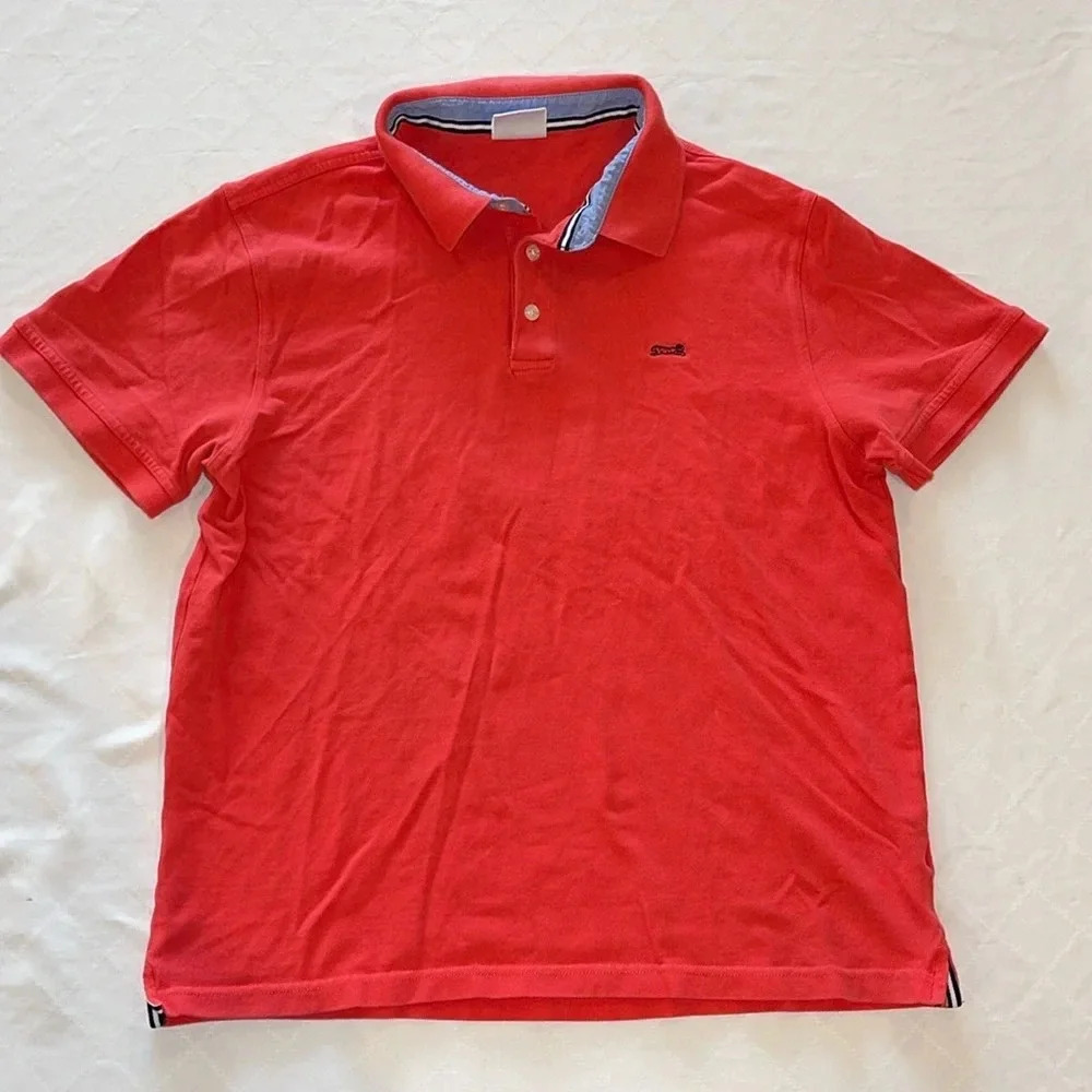 Le TIGRE Women's‎ Short sleeve golf Polo Shirt Large EUC